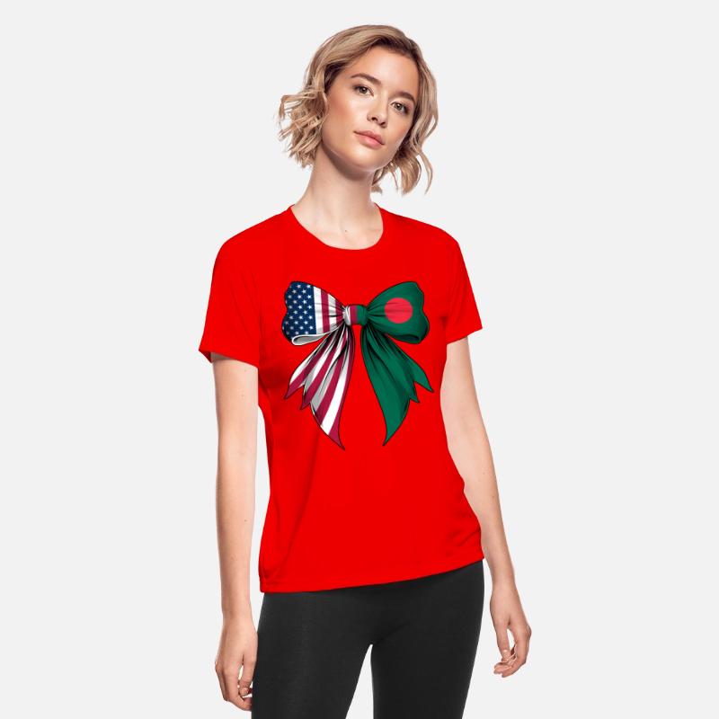 Coquette Bow Bangladesh Roots Bangladeshi Pride