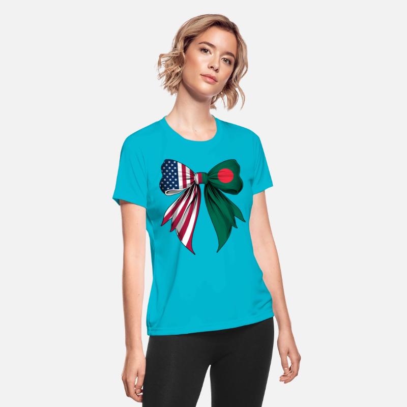 Coquette Bow Bangladesh Roots Bangladeshi Pride