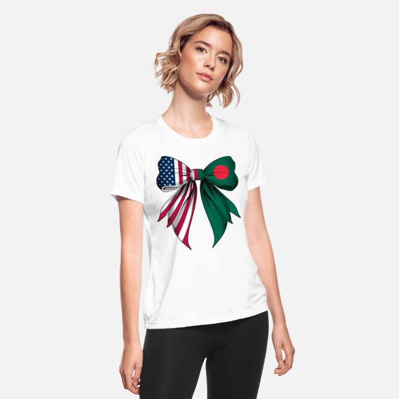 Coquette Bow Bangladesh Roots Bangladeshi Pride