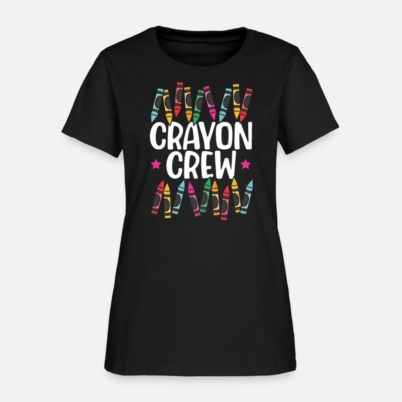 Crayon Crew Coloring Artistic Drawing Color
