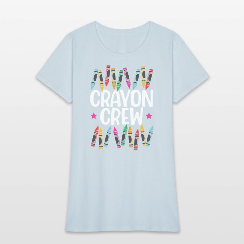 Crayon Crew Coloring Artistic Drawing Color