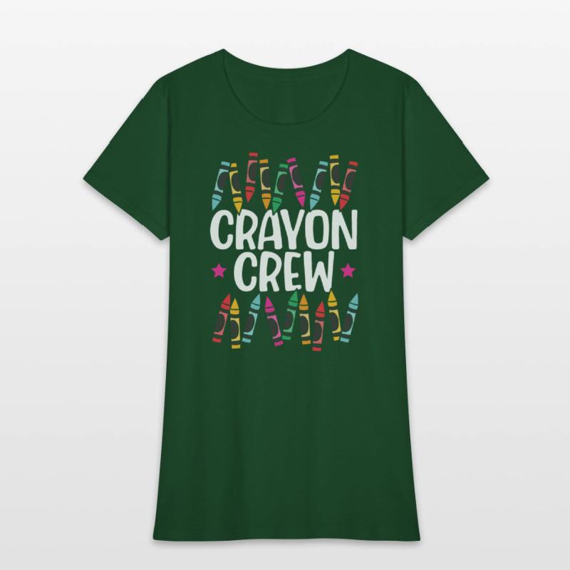 Crayon Crew Coloring Artistic Drawing Color