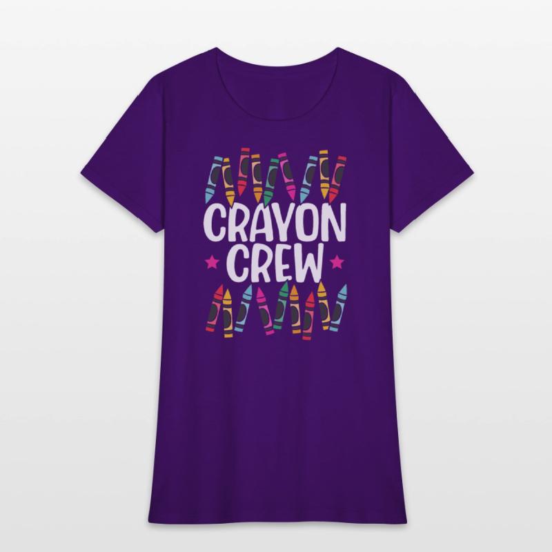 Crayon Crew Coloring Artistic Drawing Color