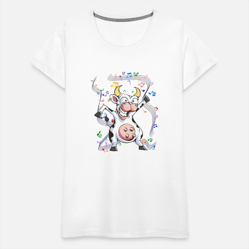 Crazy cow dances at her birthday party