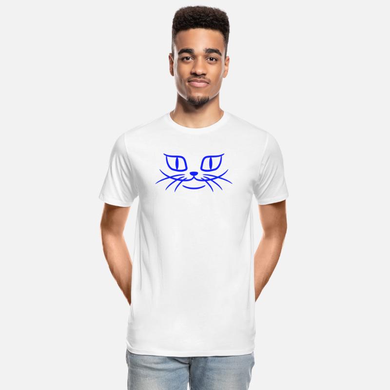 Creepy Cat Eayes Looks Happy Happy Smiling Evil