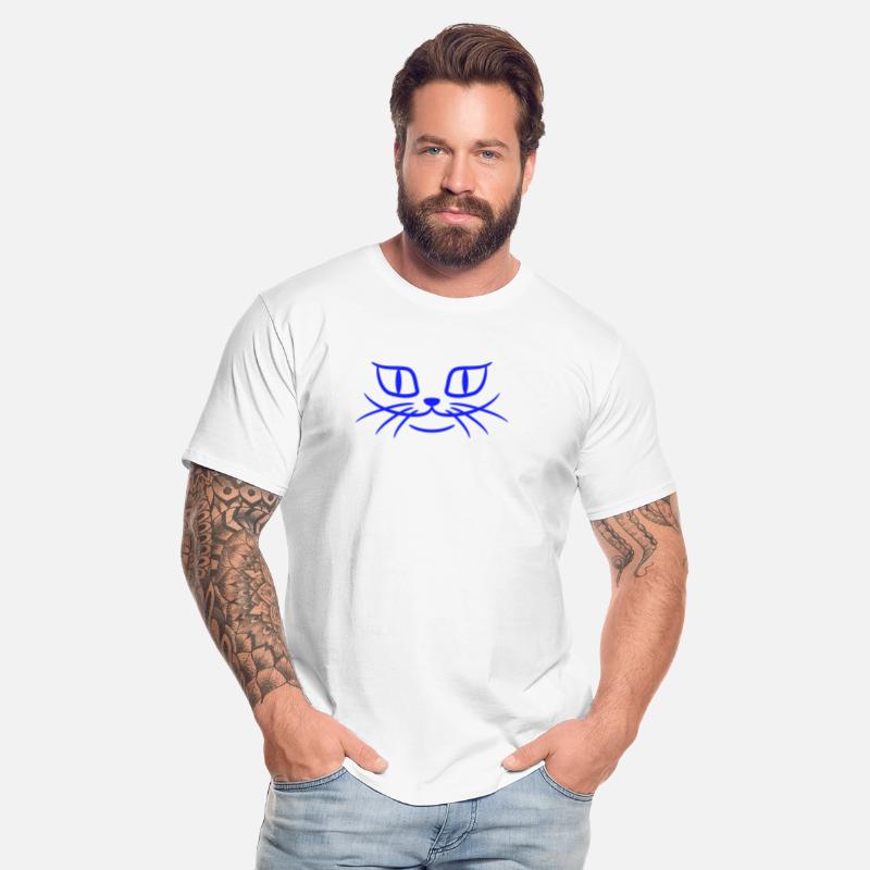 Creepy Cat Eayes Looks Happy Happy Smiling Evil