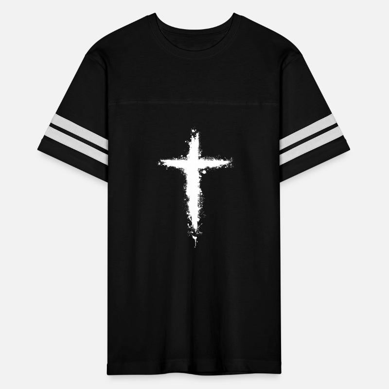 Cross, white ink splatter, Christian cross, Christ