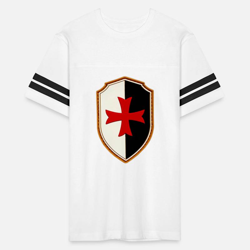 Crusader Cross On Shield