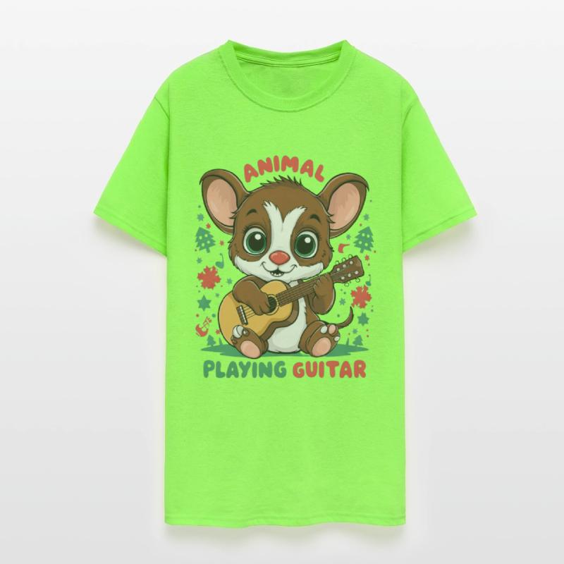 Cute Baby Animal Playing Music