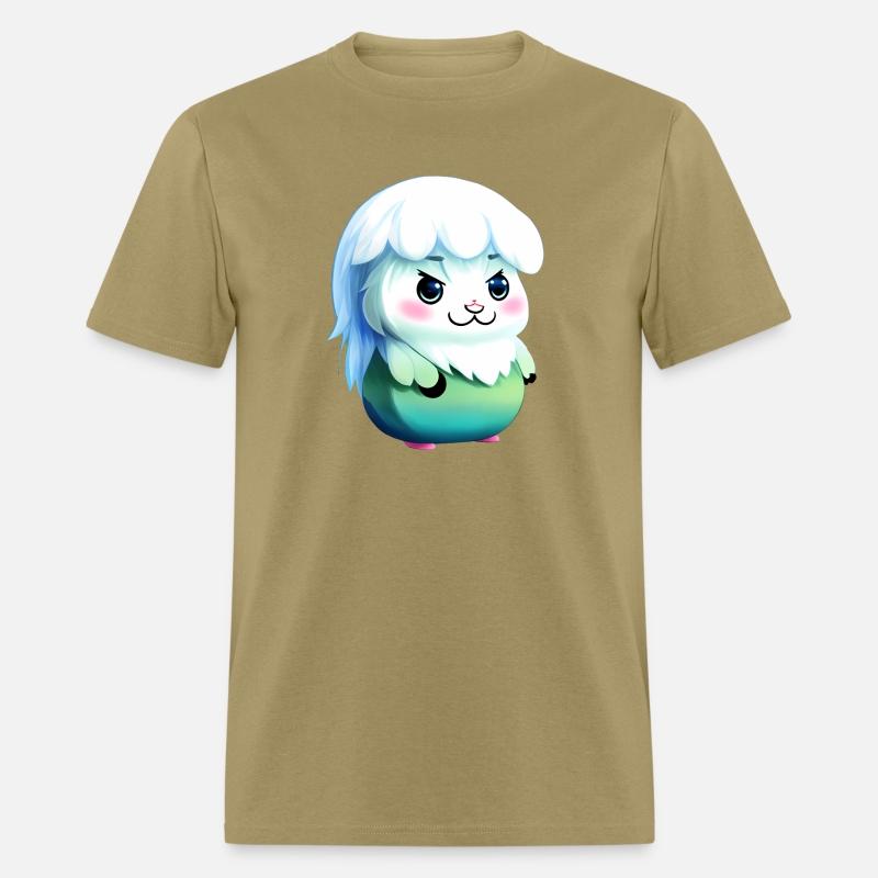 Cute kawaii furry animal, yeti type