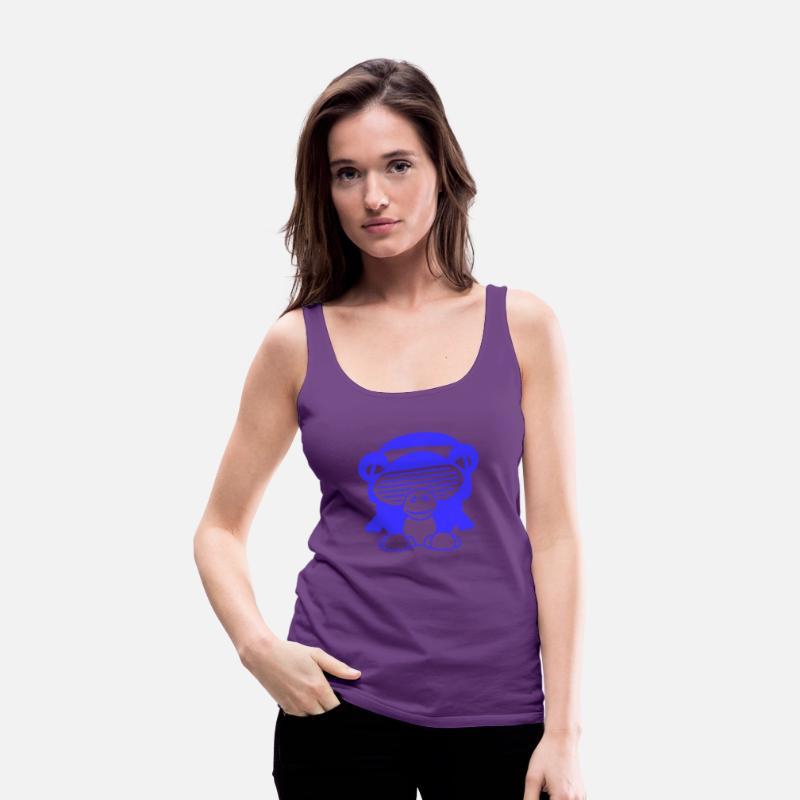 Cute Monkey Chimpanzee Animal Ape Party Club DJ