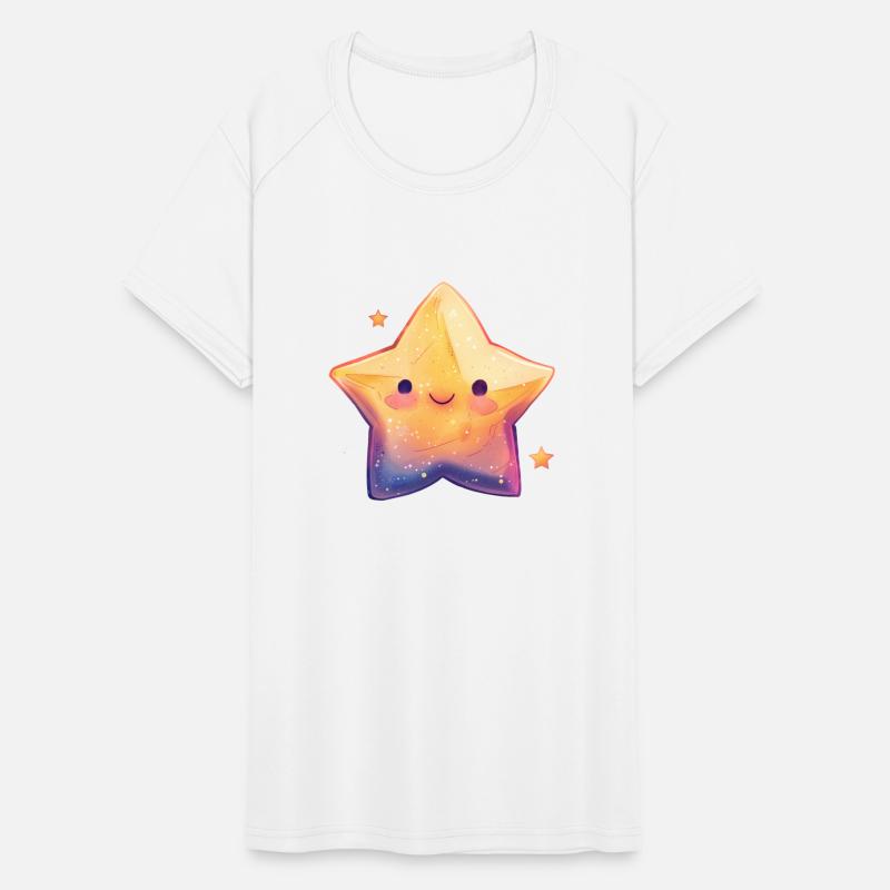 Cute Star Cute Smiling Star with Sparkles