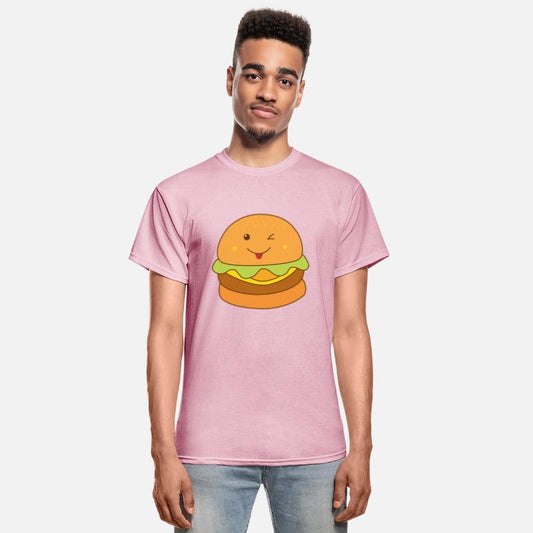 Cute Winking Hamburger