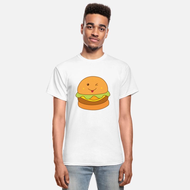 Cute Winking Hamburger