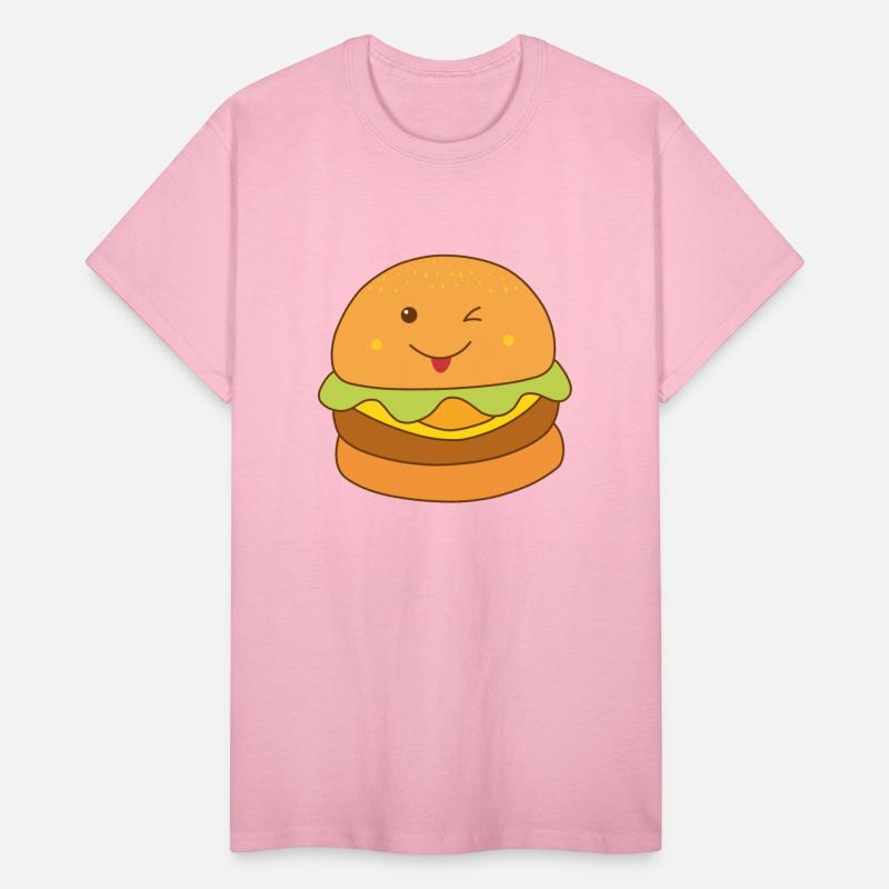 Cute Winking Hamburger