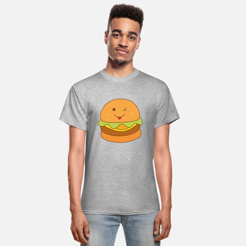 Cute Winking Hamburger