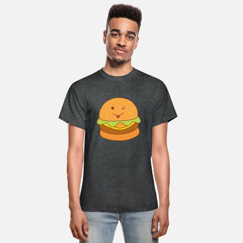 Cute Winking Hamburger