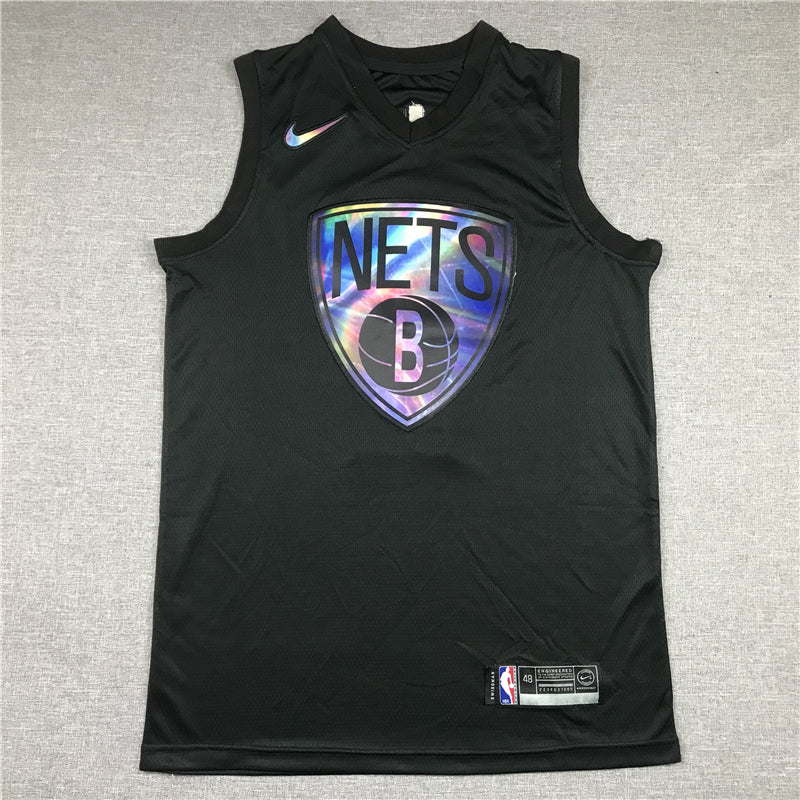 Men's Brooklyn Nets Kyrie Irving #11 Black Swingman Player Jerseys