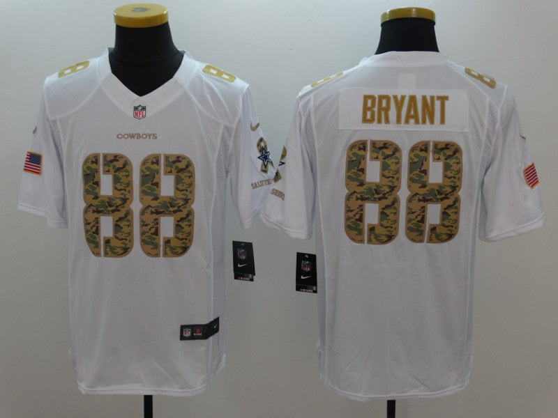 Men's Dallas Cowboys Dez Bryant #88 White Player Game Jerseys
