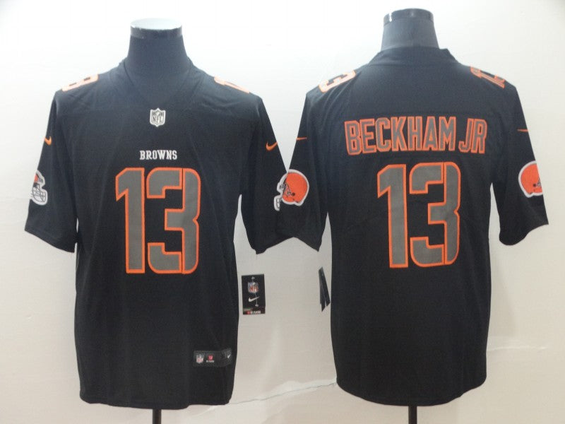 Men's Cleveland Browns Odell Beckham Jr. Black Alternate Game Jerseys