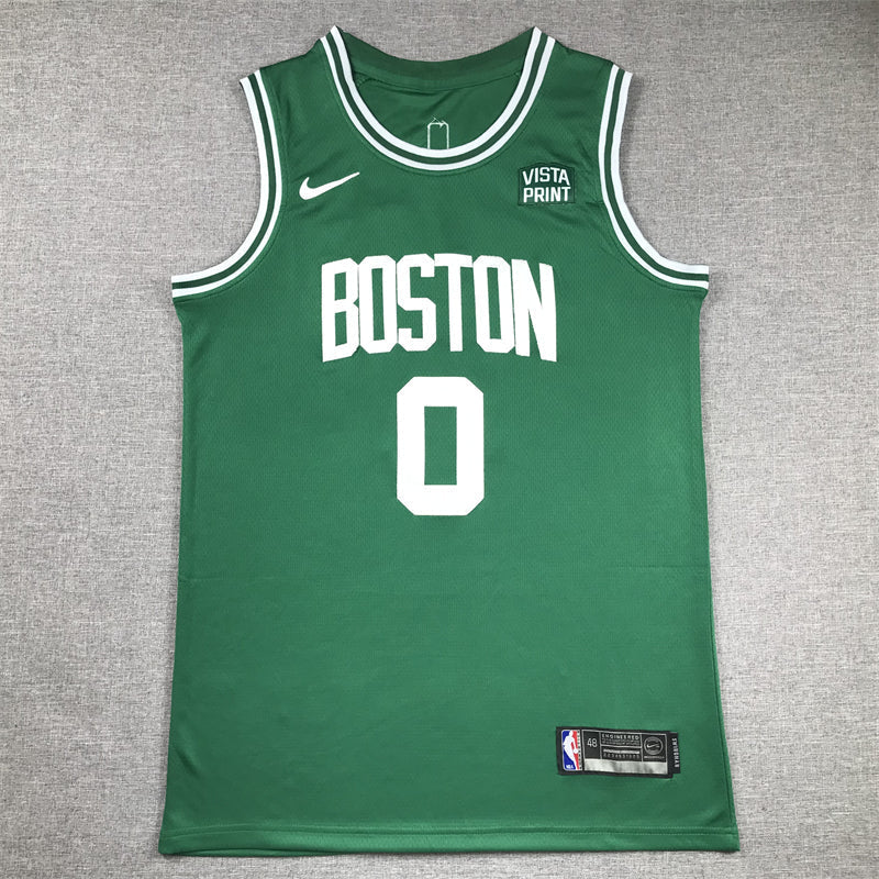 Men's Boston Celtics Jayson Tatum #0 Kelly Green 2022/23 Swingman Jerseys - Icon Edition