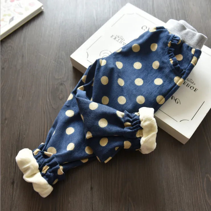 Fashionable Apparel Children's trousers Plush for women