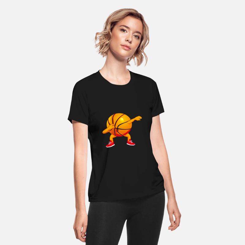 Dabbing Basketball Ball Graphic Kids Boys Dab Danc