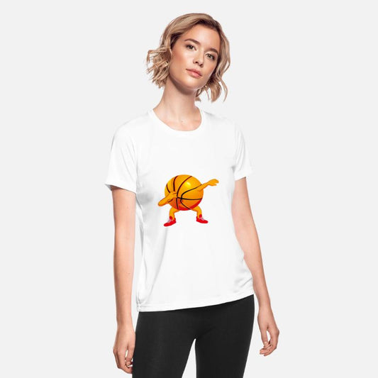 Dabbing Basketball Ball Graphic Kids Boys Dab Danc