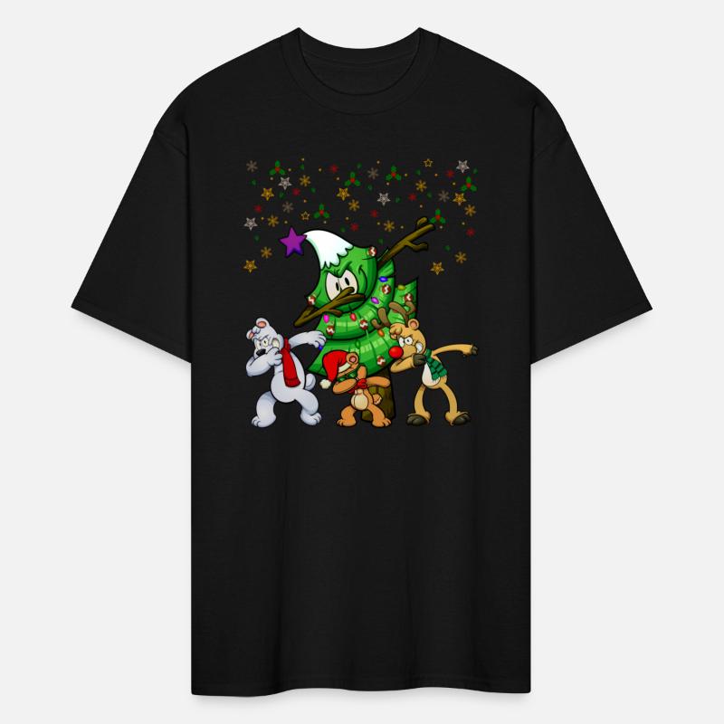 Dabbing Christmas tree - Dabbing reindeer