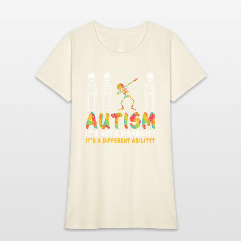 Dabbing eleton Not A Disability Autism Awareness