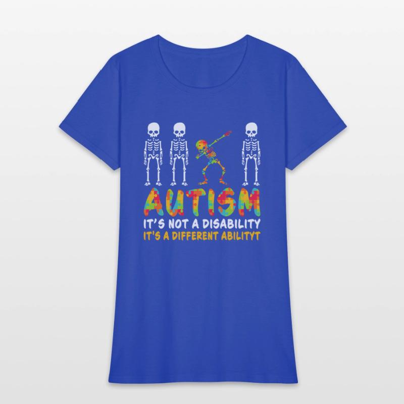 Dabbing eleton Not A Disability Autism Awareness