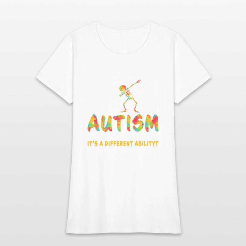 Dabbing eleton Not A Disability Autism Awareness