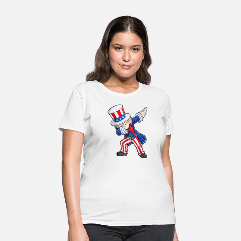 Dabbing Uncle Sam T 4Th Of July