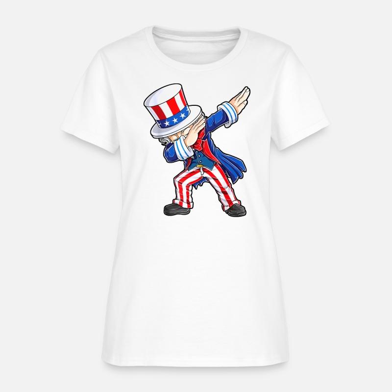 Dabbing Uncle Sam T 4Th Of July