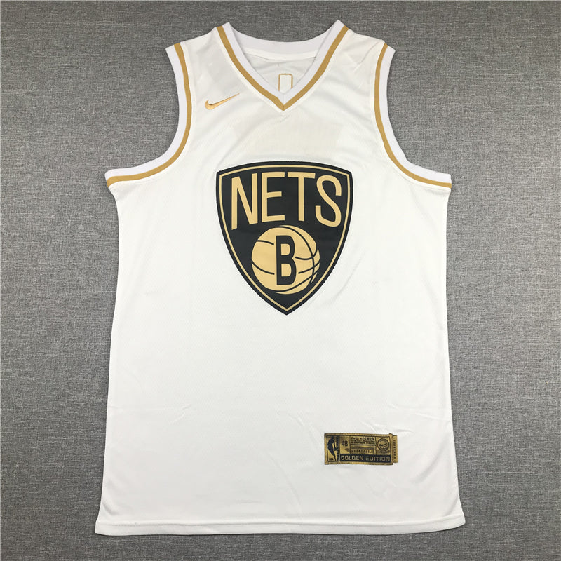 Men's Brooklyn Nets Kevin Durant #7 White Swingman Player Jerseys