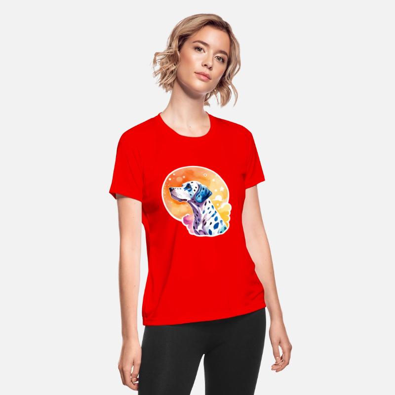 Dalmatian Dog Watercolor