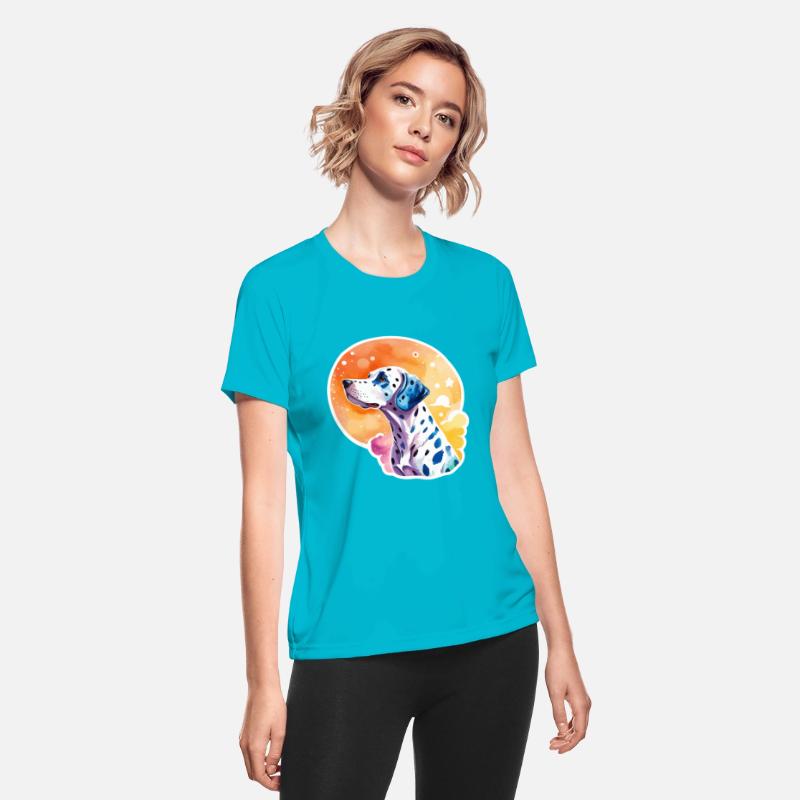 Dalmatian Dog Watercolor