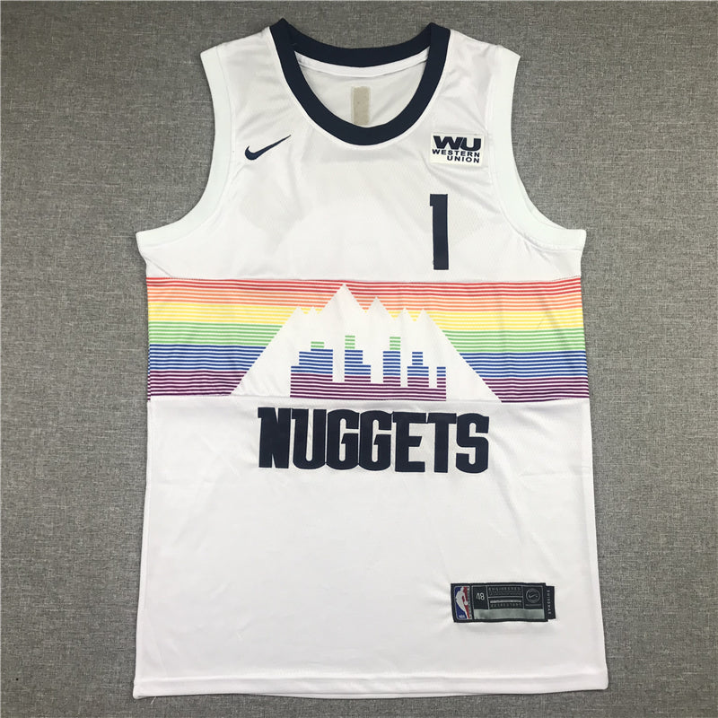Men's Denver Nuggets Michael Porter Jr. White Swingman Player Jerseys