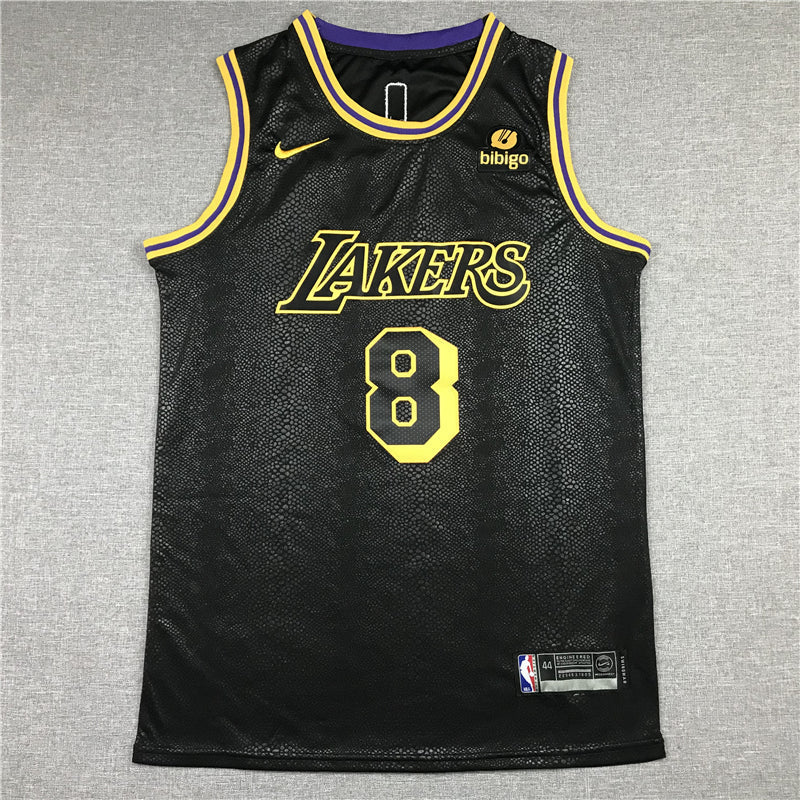 Men's Los Angeles Lakers Kobe Bryant #8 Black Swingman Player Jerseys