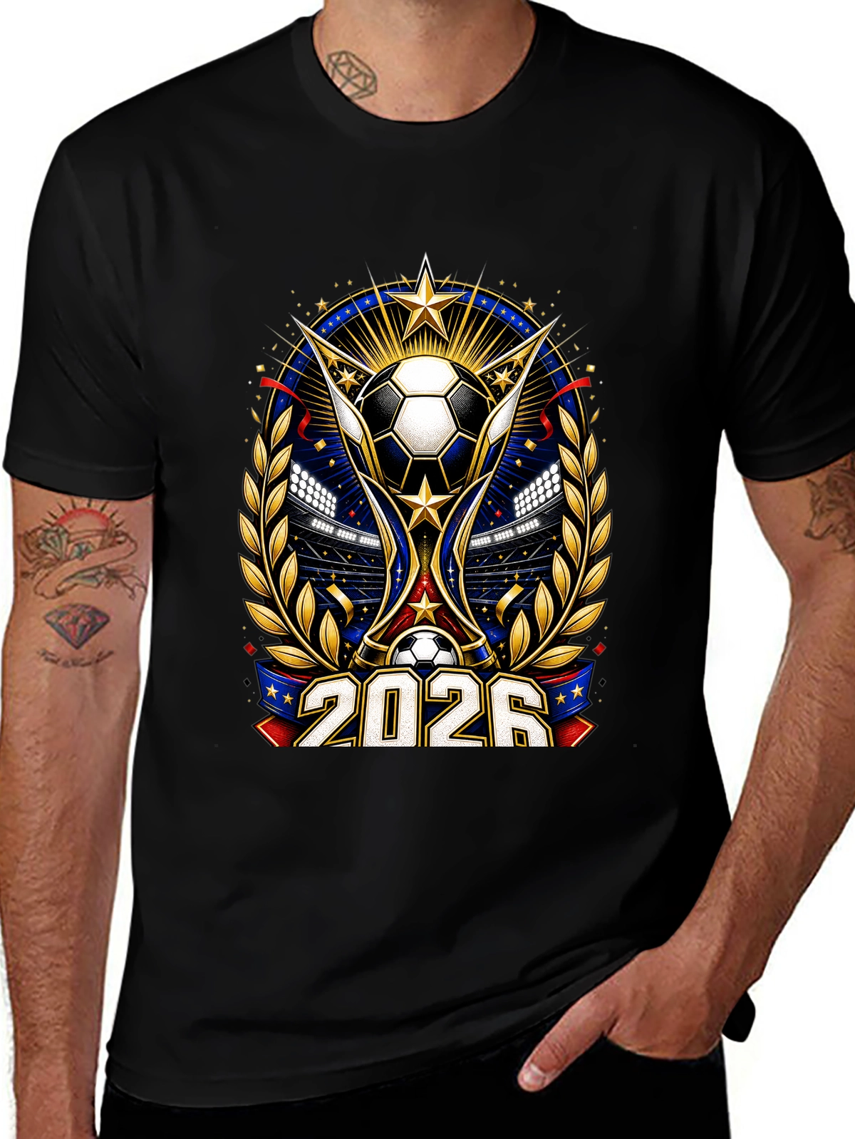 Trump God Guns & Glory – American Values Heavy Cotton Tee