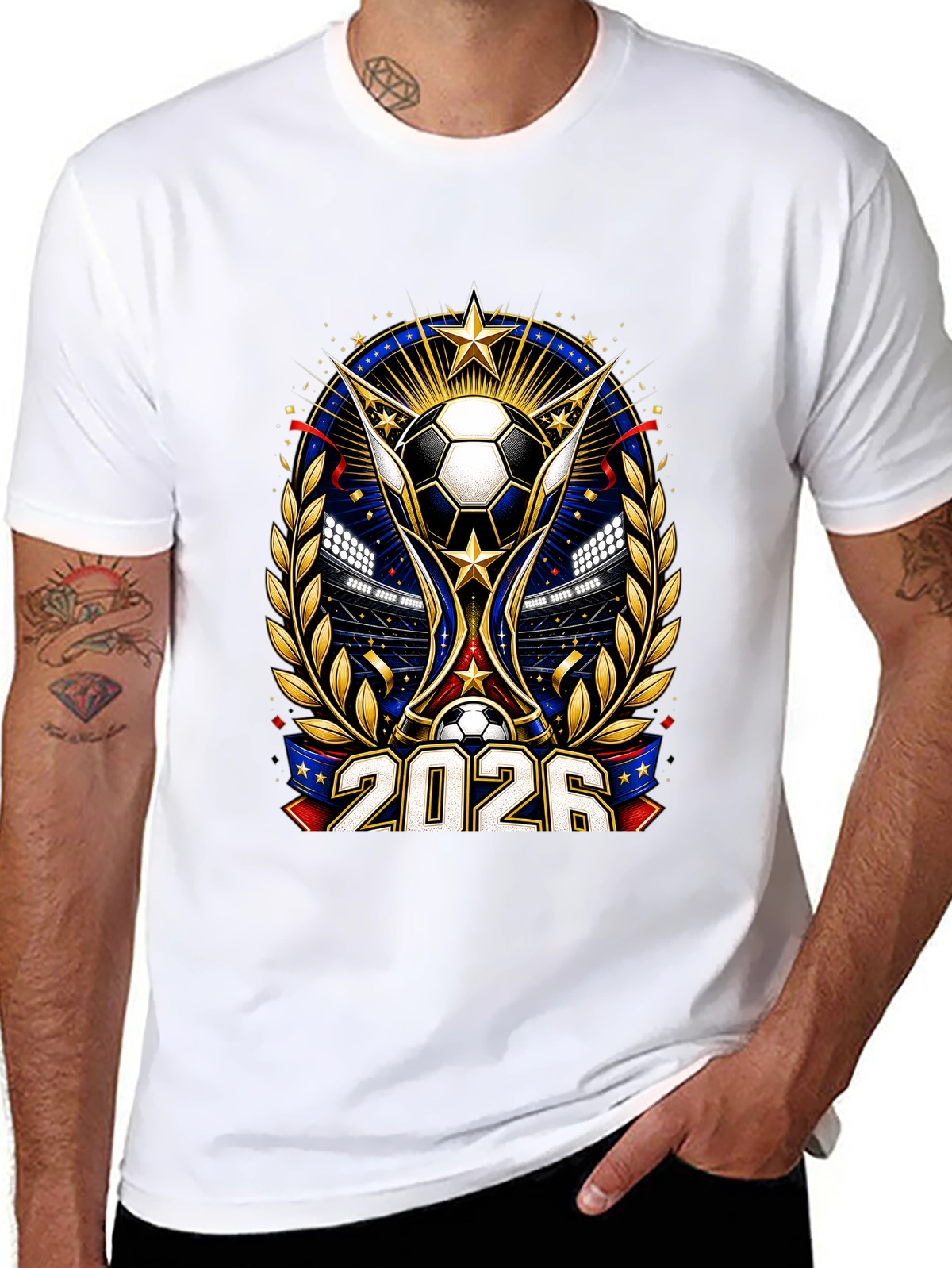 Trump God Guns & Glory – American Values Heavy Cotton Tee