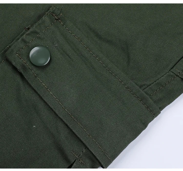 Comfortable Pants Straight Leg Cargo Pants Women High Wais