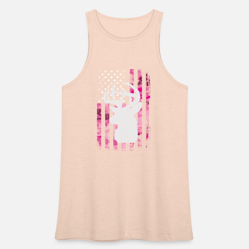 Deer Hunting Camo Pink Camouflage American Flag