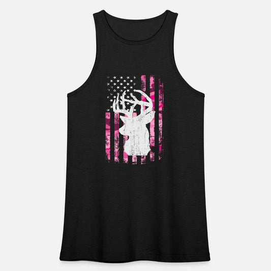 Deer Hunting Camo Pink Camouflage American Flag