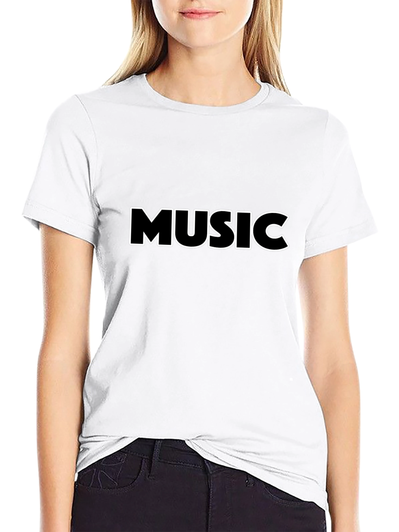 Black Music T-Shirt - Stylish & Comfortable