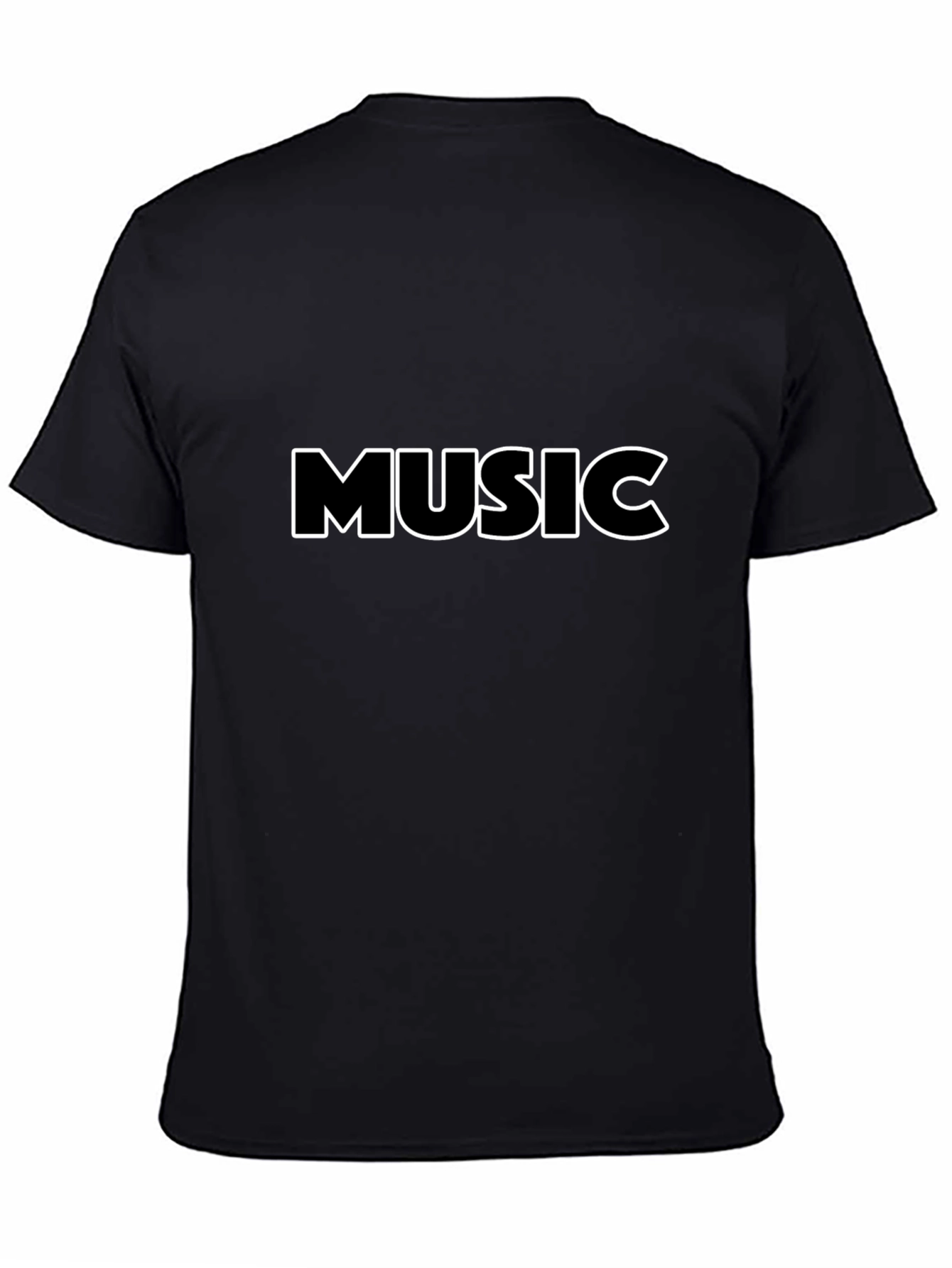 Black Music T-Shirt - Stylish & Comfortable