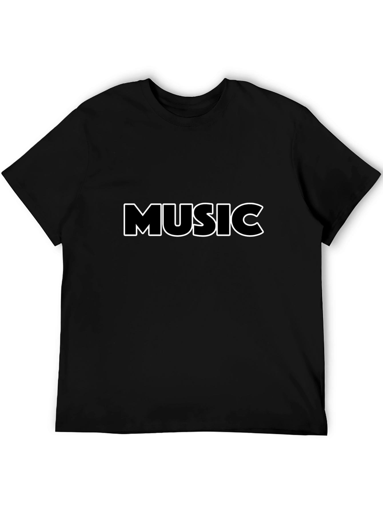 Black Music T-Shirt - Stylish & Comfortable