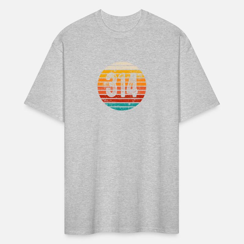 Distressed Vintage Sunset 314 Area Code