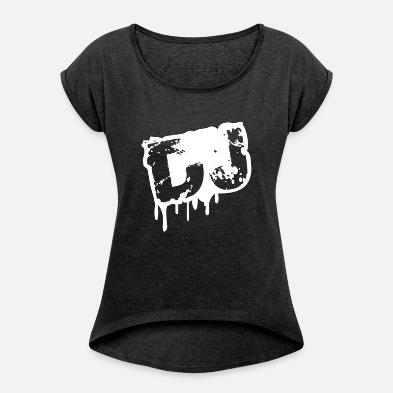 DJ Graffiti Spray Drops Music Party Text Lettering