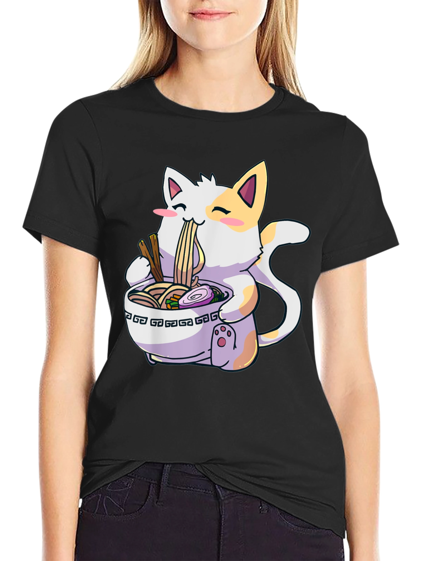 Cat Ramen Lover T-Shirt